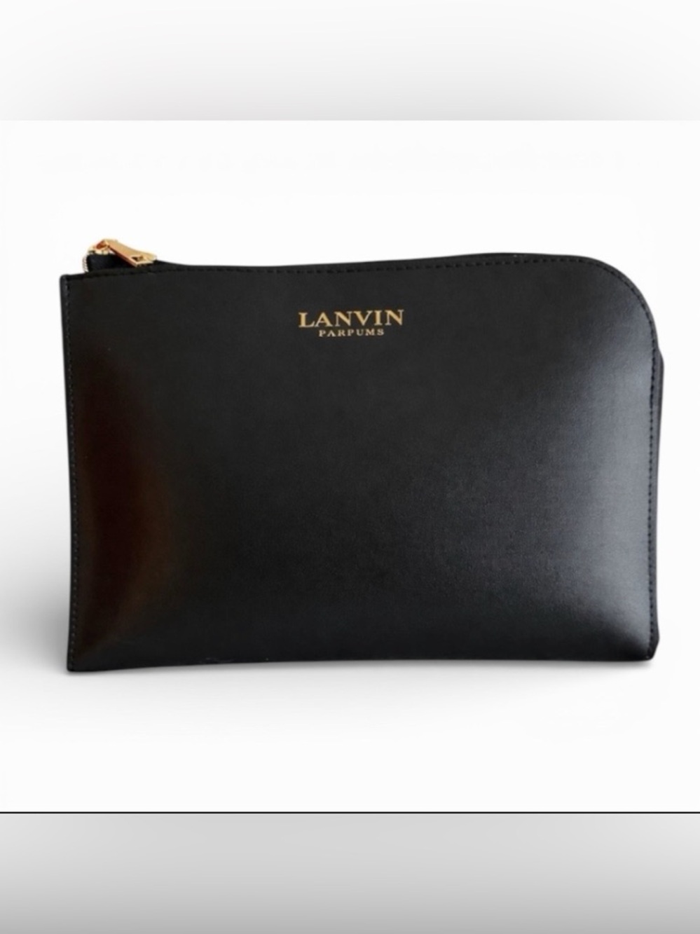 New Lanvin Parfums Luxury Travel Cosmetic Pouch – Unisex